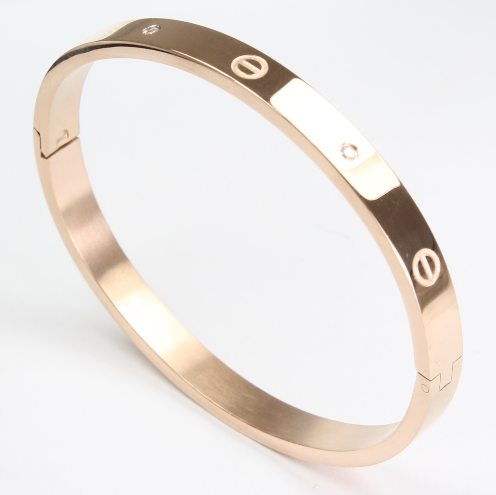 Náramek ála Cart ROSE GOLD 