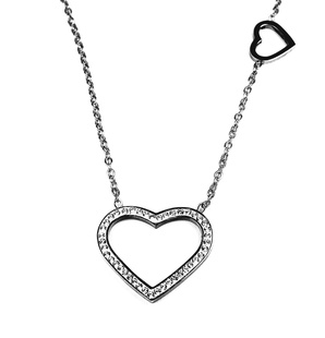 Ocelový náhrdelník Heart