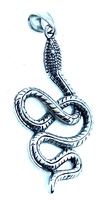 Dámský přívěsek na krk Had z chirurgické oceli 