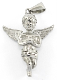 Přívěsek anděl z chirurgické oceli 