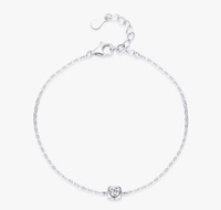 Luxusní stříbrný náramek čtvereček Silver