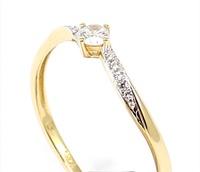 Zlatý prsten Minimalist